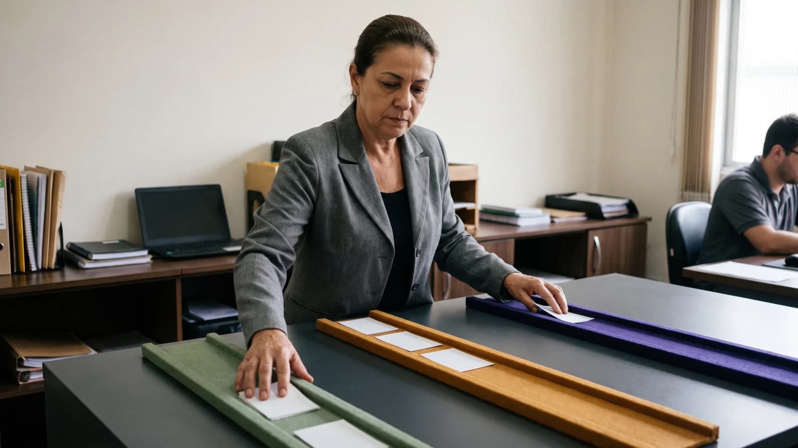 Gestora definindo limites entre respostas autônomas, sugestões e escalonamentos no atendimento