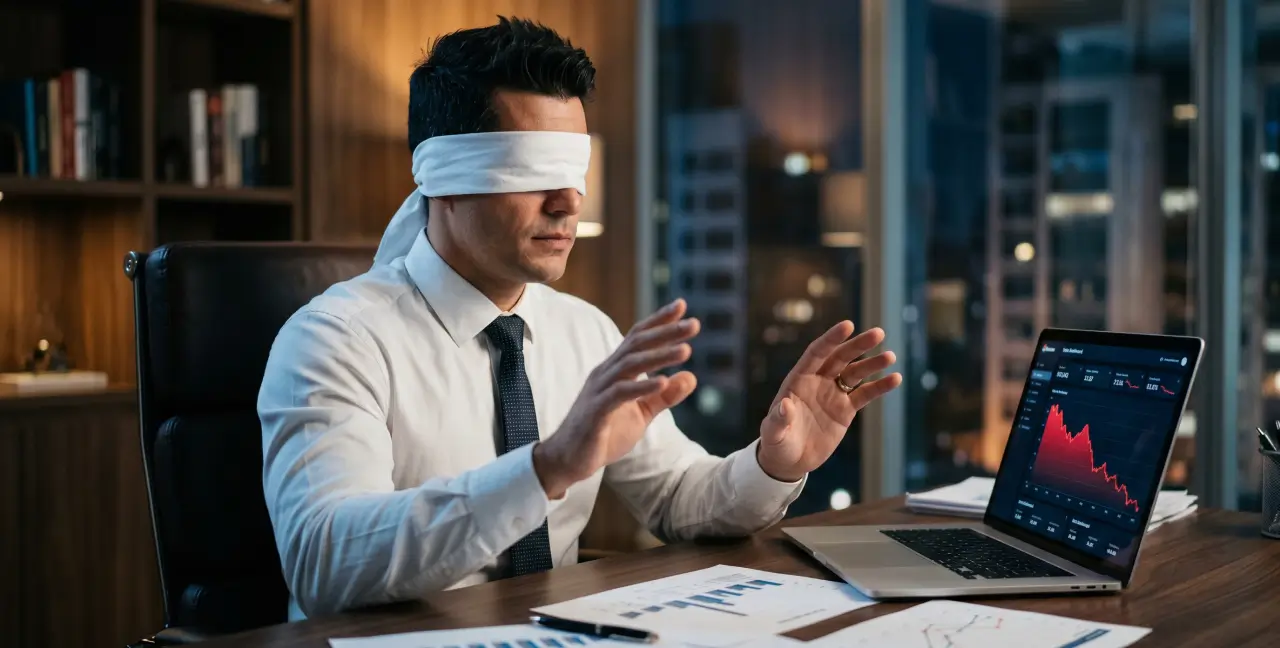 Decisões adiadas e números sem visibilidade